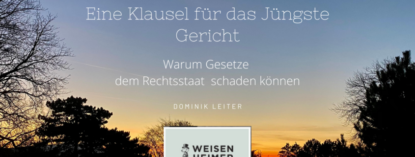 das jüngste Gericht