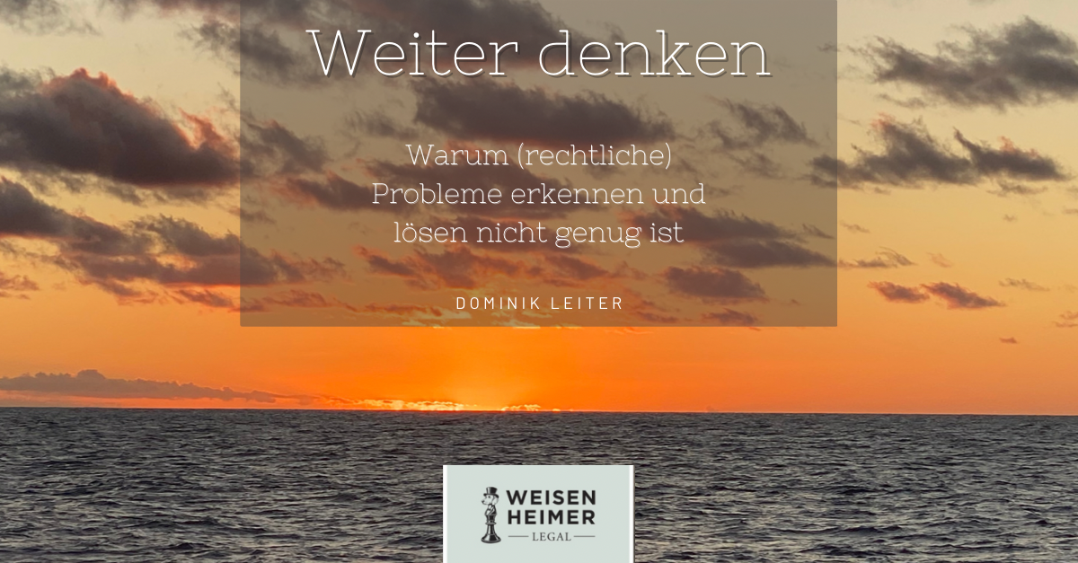 Weiter denken