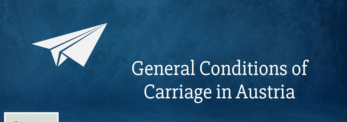 General Conditions of Carriage in Austria