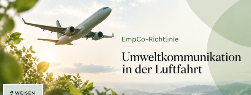 EmpCo Richtlinie Luftfahrt